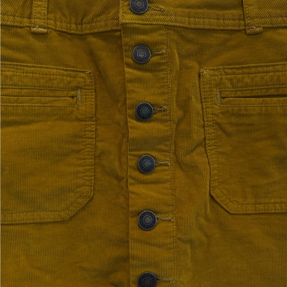 We The Free Gold Mini Cargo Skirt Casual - Picture 2 of 9